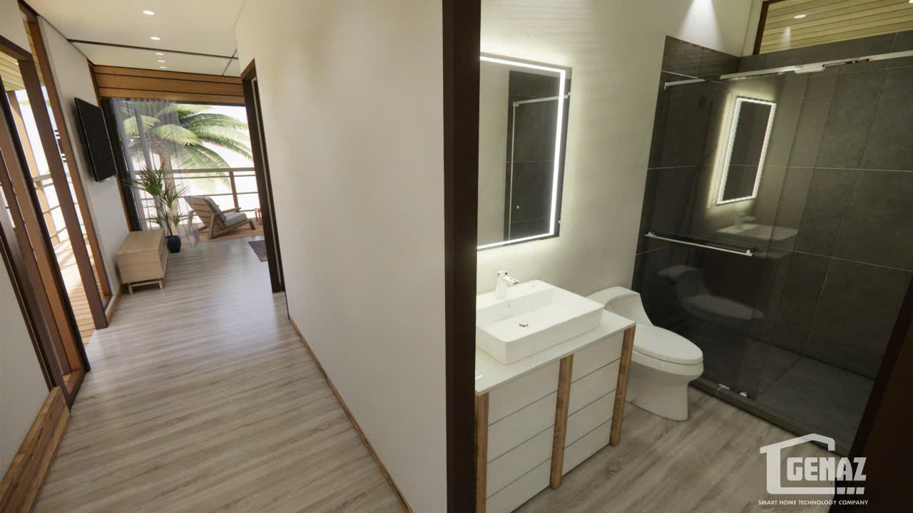 Nhà sàn Lắp ghép công nghệ Châu Âu - Công trình Khánh Vĩnh, Khánh Hòa