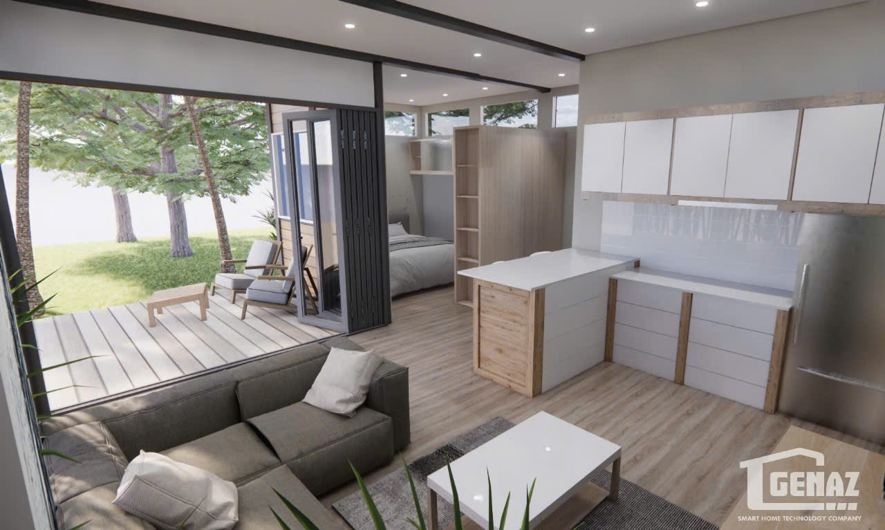 1. Nhà lắp ghép để ở