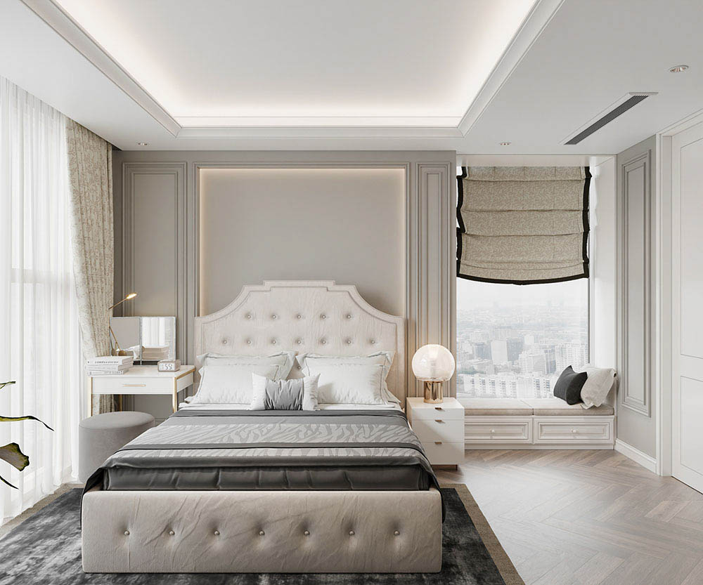 6 ý tưởng thiết kế căn hộ chung cư 4 phòng ngủ đẹp độc đáo