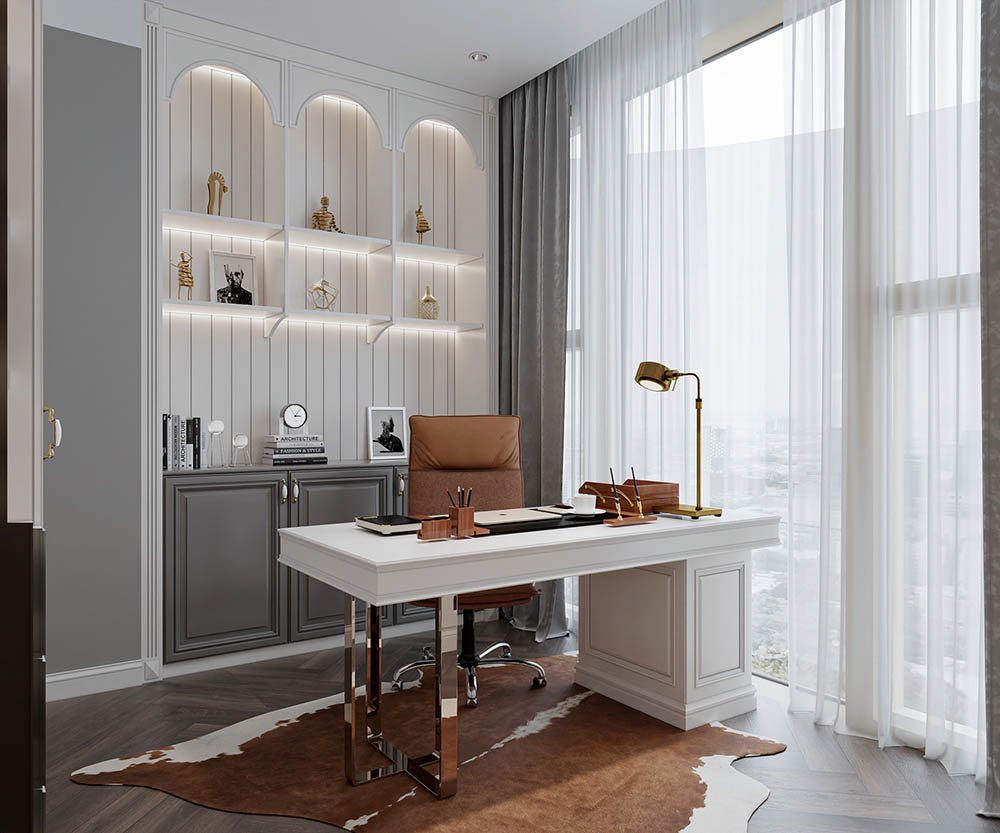 6 ý tưởng thiết kế căn hộ chung cư 4 phòng ngủ đẹp độc đáo