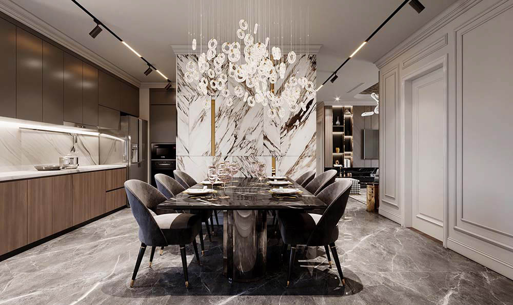 6 ý tưởng thiết kế căn hộ chung cư 4 phòng ngủ đẹp độc đáo