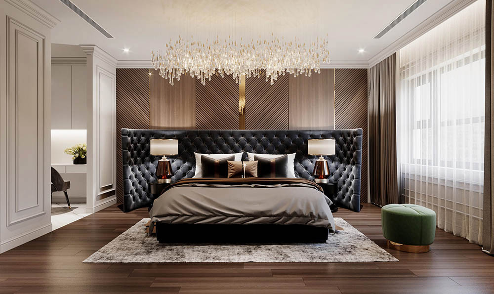 6 ý tưởng thiết kế căn hộ chung cư 4 phòng ngủ đẹp độc đáo