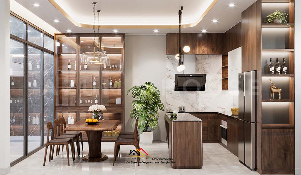 5 mẫu thiết kế nội thất nhà ống 2 tầng đẹp xinh vạn người mê