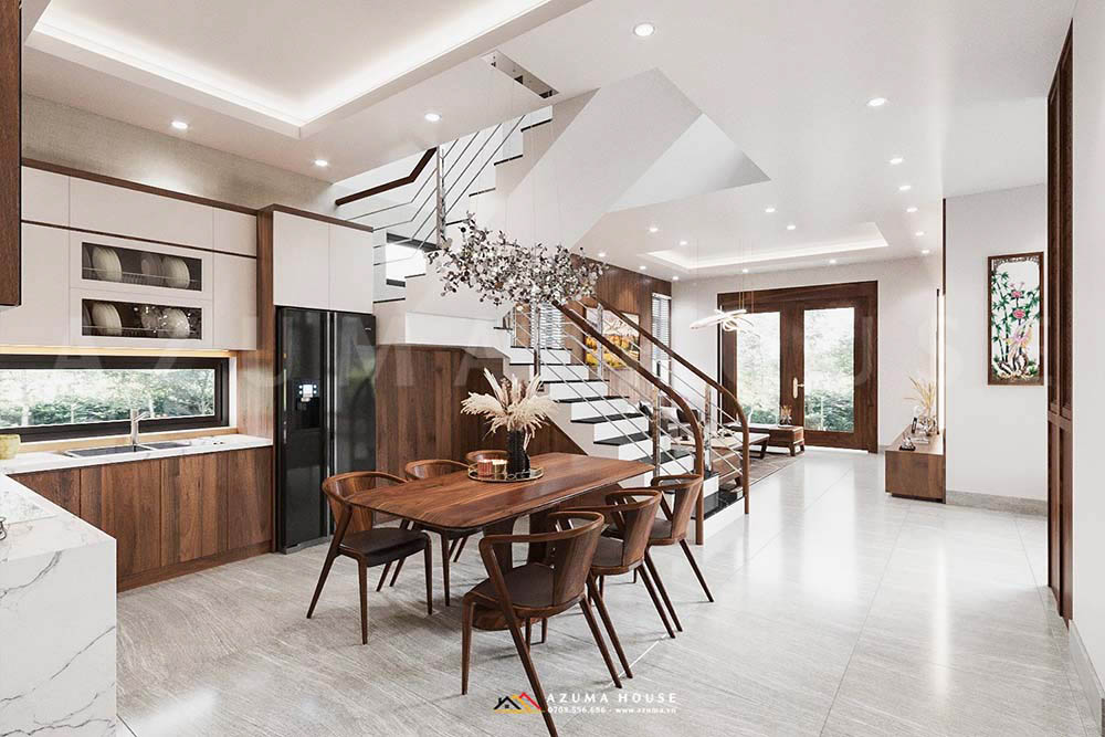 Tổng hợp 7 mẫu thiết kế nội thất nhà ống 3 tầng đẹp xuất sắc