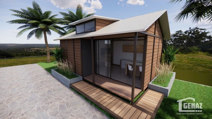 Nhà Studio 20m2 GH001.1S - Công trình Khánh Vĩnh, Khánh Hòa