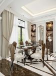 Thiết kế nội thất nhà ống tân cổ điển sang trọng thượng lưu