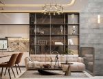 Thiết kế nội thất nhà lệch tầng sang trọng hợp phong thủy