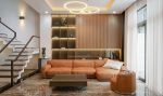 Thiết kế nội thất nhà lệch tầng sang trọng hợp phong thủy